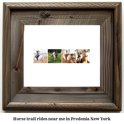 horse trail rides near me in Fredonia, New York